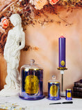 Load image into Gallery viewer, Violet Pillar Candle