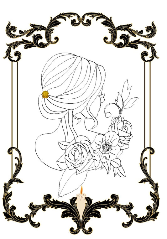 Black Pillar Candle