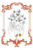Load image into Gallery viewer, Burgundy Pillar Candle
