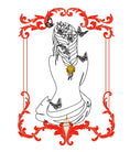 Load image into Gallery viewer, Rose Pillar Candle
