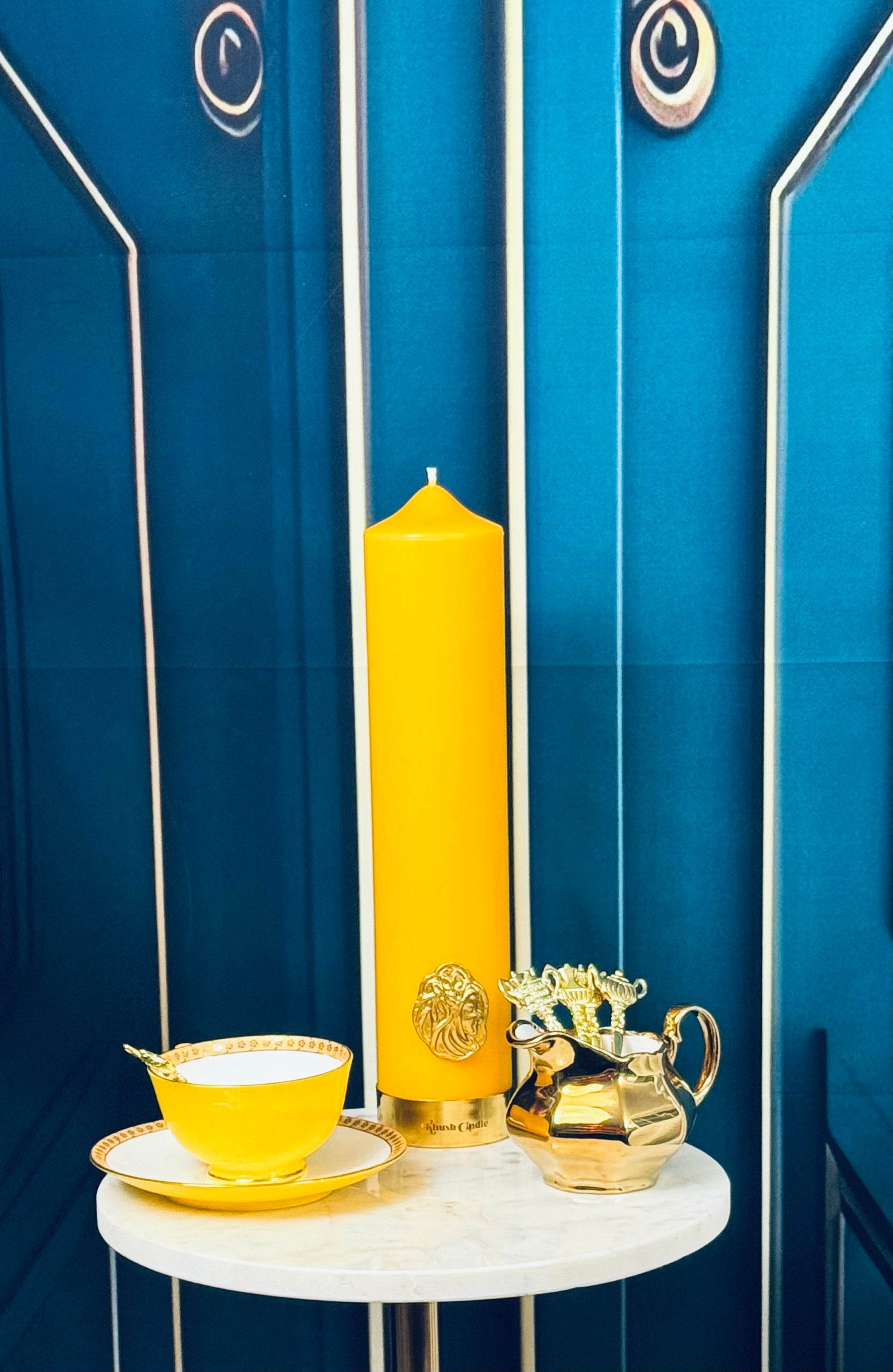 Sunshine Pillar Candle