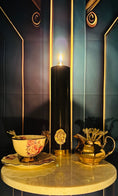 Load image into Gallery viewer, Black Pillar Candle
