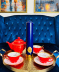 Load image into Gallery viewer, Blue Pillar Candle
