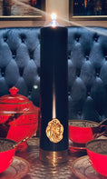 Load image into Gallery viewer, Blue Pillar Candle

