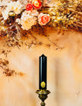 Load image into Gallery viewer, Black Pillar Candle

