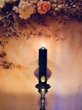 Load image into Gallery viewer, Black Pillar Candle
