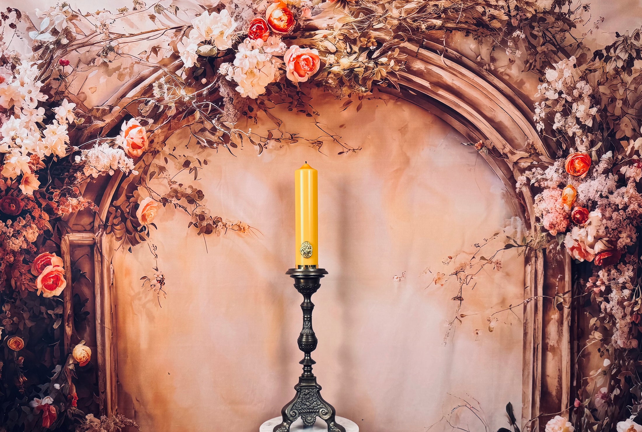 Sunshine Pillar Candle