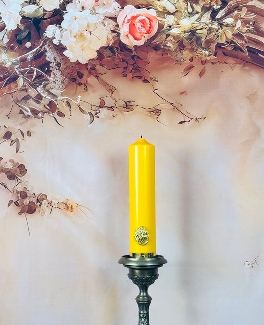 Sunshine Pillar Candle