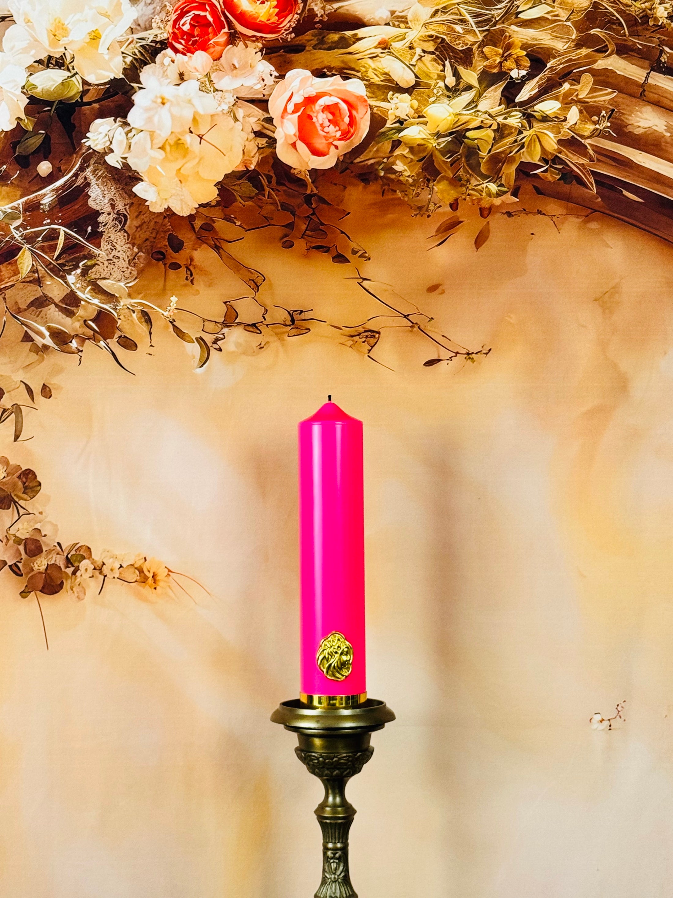 Barbie Pillar Candle