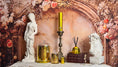 Load image into Gallery viewer, Gold Pillar Candle
