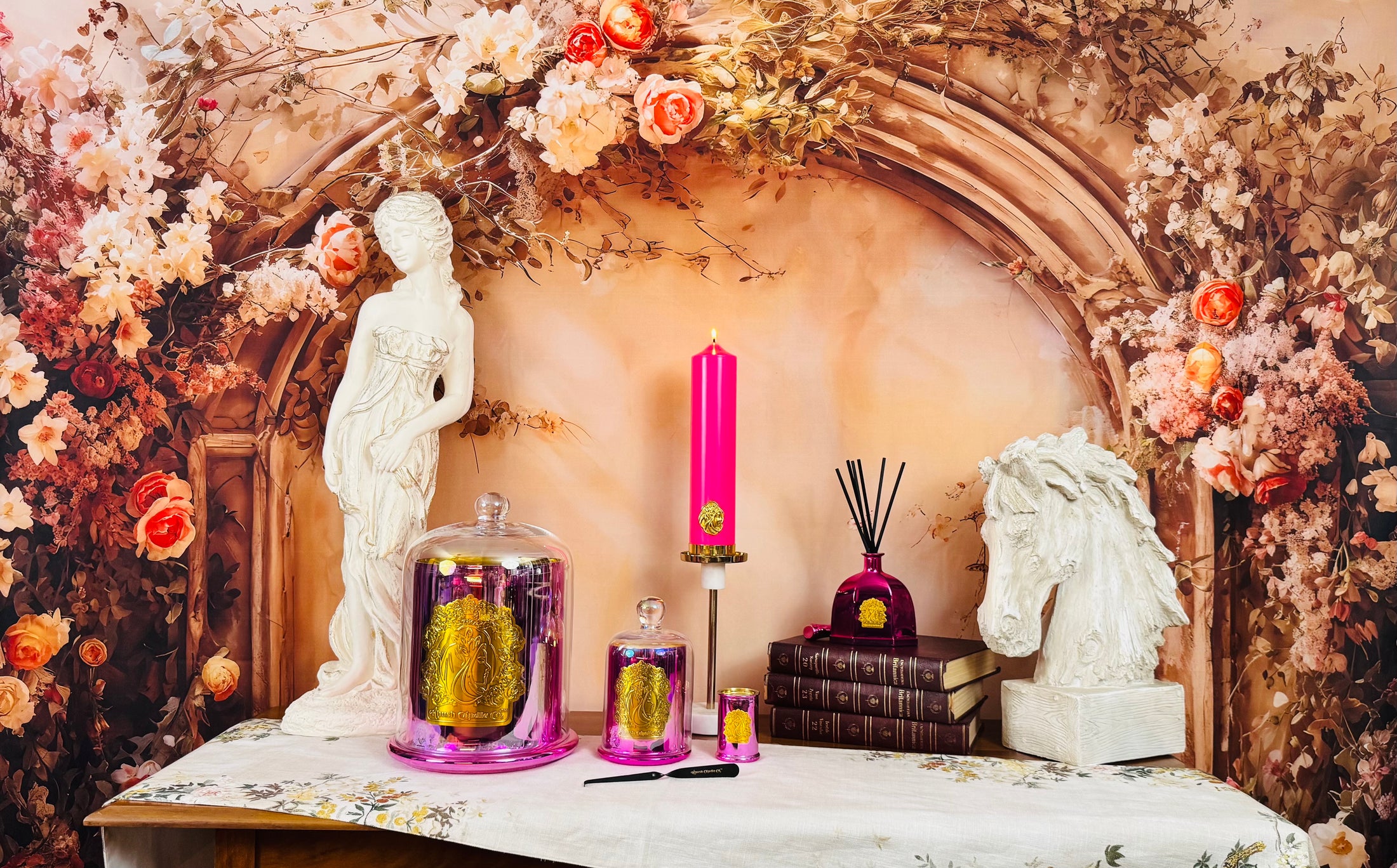 Barbie Pillar Candle